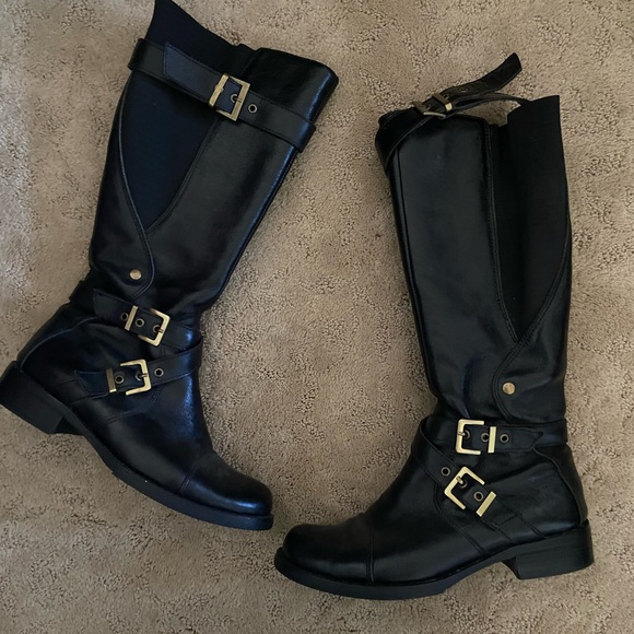 Miz mooz black boots with straps size 7 - Picture 3 of 6